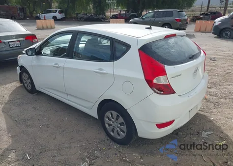 2016 Hyundai Accent Se z USA, uszkodzony, nr VIN KMHCT5AEXGU246032